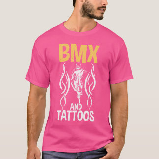 Camiseta Bmx E Tattoos Bmx Rider