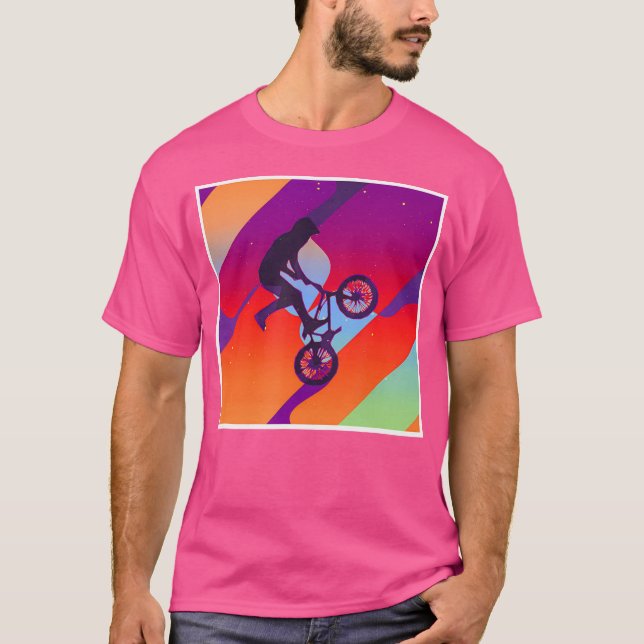 Camiseta Bmx estético (Frente)