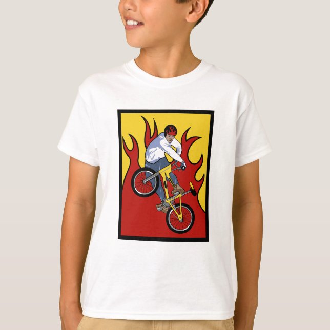 Camiseta BMX Flames (Frente)