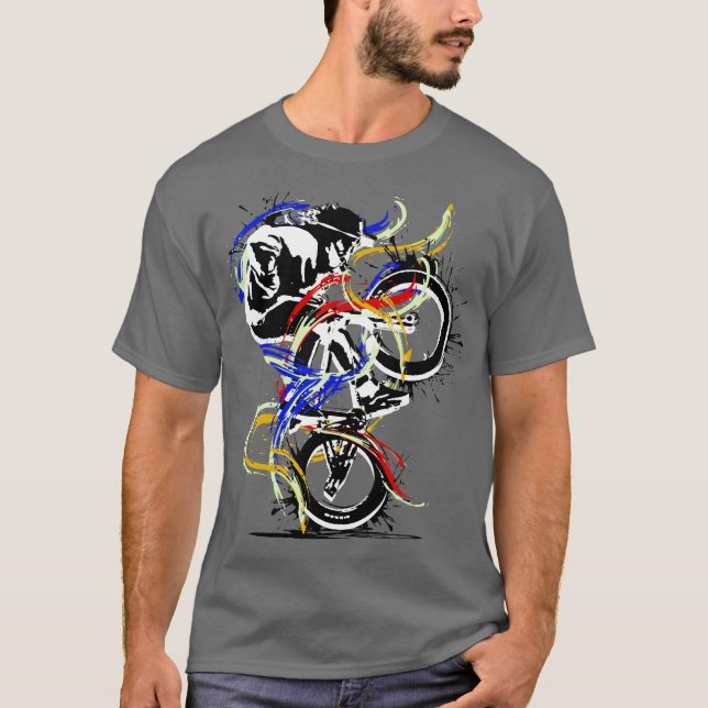 Camiseta Bmx Flatland Original - Bmx Bike (Frente)