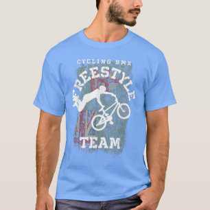 Camiseta BMX Freestyle Bike Fiji Flag Biking Cycling BMX