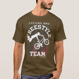 Camiseta BMX Freyle Bike Nepal Flag Biking Cyclking BMX