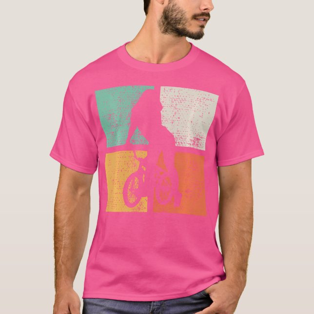 Camiseta Bmx Girl Bike Biker (Frente)