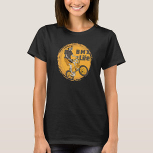 Camiseta BMX Life Skeleton Bike BMX Stunt Bi