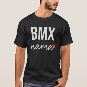Camiseta BMX Mãe Bonita Mama BMX Mama Para Mulheres