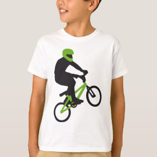 Camiseta BMX motorista trick jump