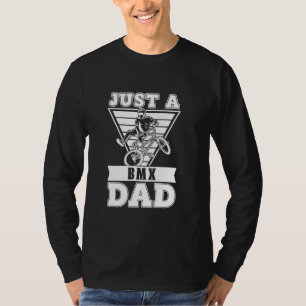 Camiseta Bmx Padre Rider Racer Biking Racer - Bmxer