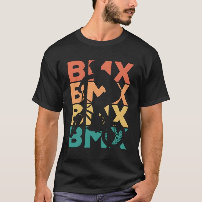 Camiseta Bmx Para Cavaleiros Bmx (Frente)