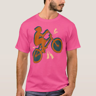 Camiseta Bmx Para O Motif Para Crianças Da FreeBike