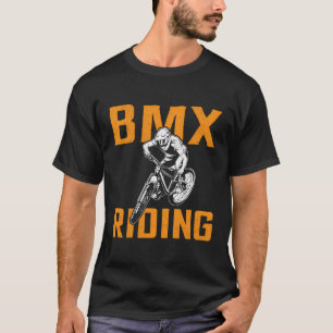 Camiseta Bmx Race Bike Gift Para Homens Adultos Gi