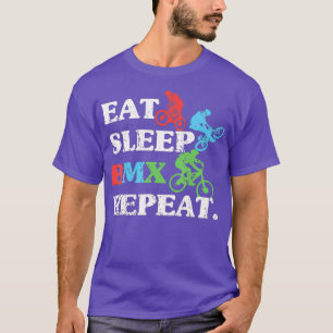 Camiseta BMX Repetir Bicicleta Etreme de Ciclistas