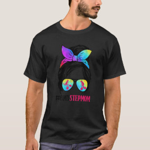 Camiseta BMX Stepman Mensagem Bun Hair Glass BMX Mãe Vida