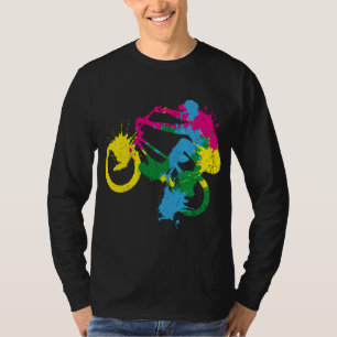 Camiseta BMX vintage bike fans presentes moto-moto para rap