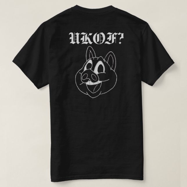 Camiseta bnw do ukof t (Verso do Design)