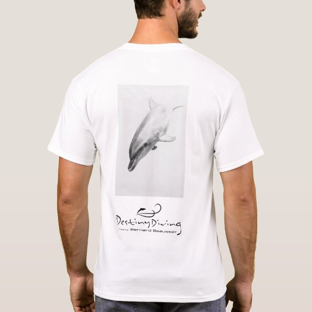 Camiseta BnW dolphin 白黒イルカ (Verso)