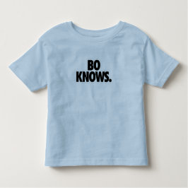 Camiseta Bo Conhece Toddler Tee - Vibes Jogáveis E Esportiv