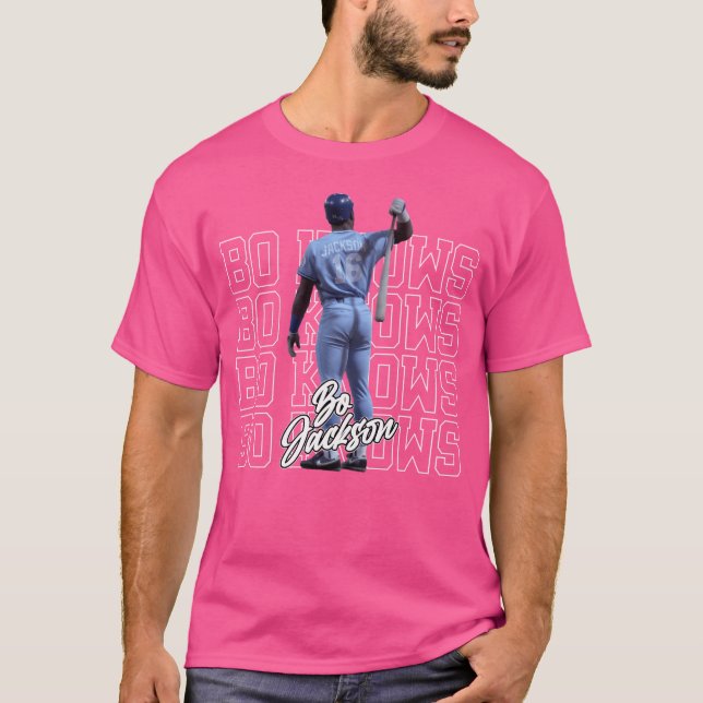 Camiseta Bo Jackson 16 Baseballs (Frente)