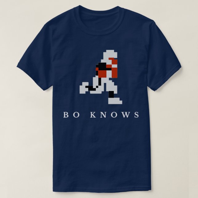 Camiseta Bo Knows (Frente do Design)