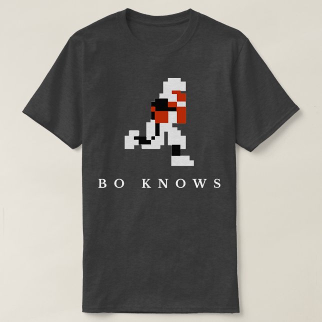 Camiseta Bo Knows (Frente do Design)