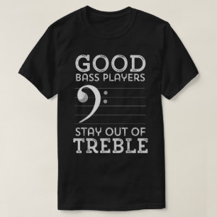 Camiseta Boa Baixistas Ficam Fora dos Agudos