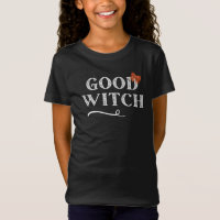 Boa Bruxa - arco de cor laranja-clara - Camisa-T