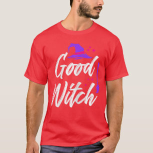 Camiseta Boa Bruxa Feiticeira De Halloween Trick Ou Treat G
