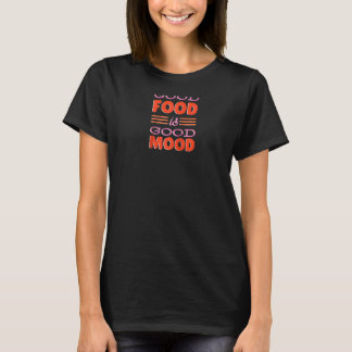 Camiseta Boa Comida é bom humor Raglan