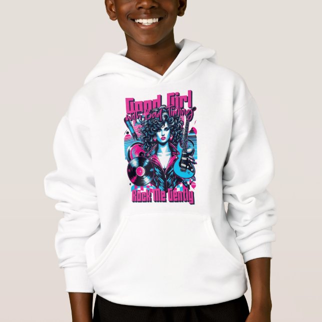 Camiseta Boa Garota com Mau Timing - Balance-me Suavemente (Frente)