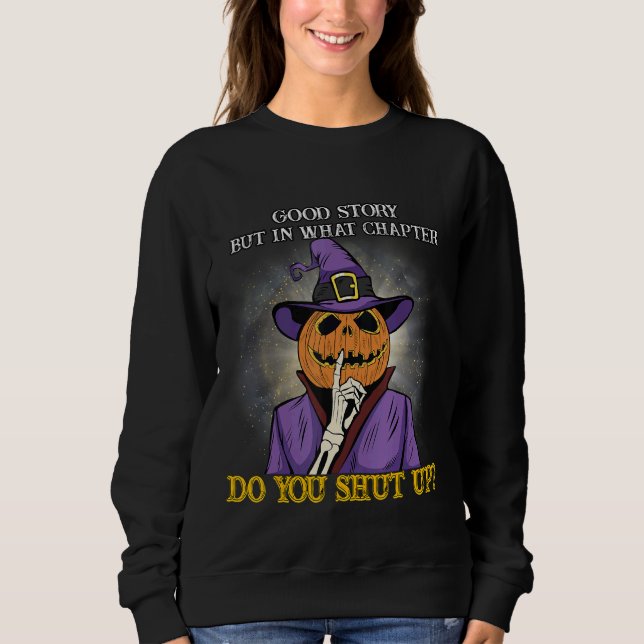 Camiseta Boa História Mas Em Que Capítulo O Humor Cita (Frente)