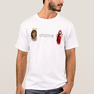 Camiseta Boa mamã, mamã má, WWND?