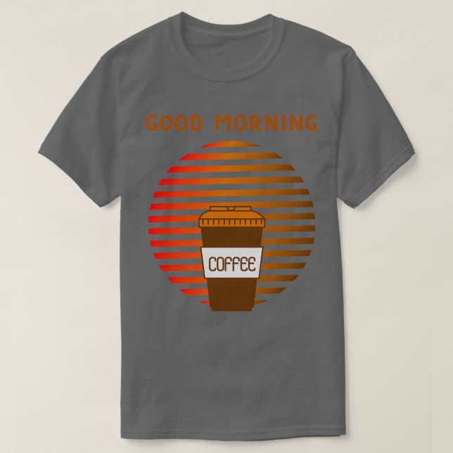 CAMISETA BOA MANHÃ SINAL DE CAFÉ ASCENSÃO SUN 2 (Frente do Design)