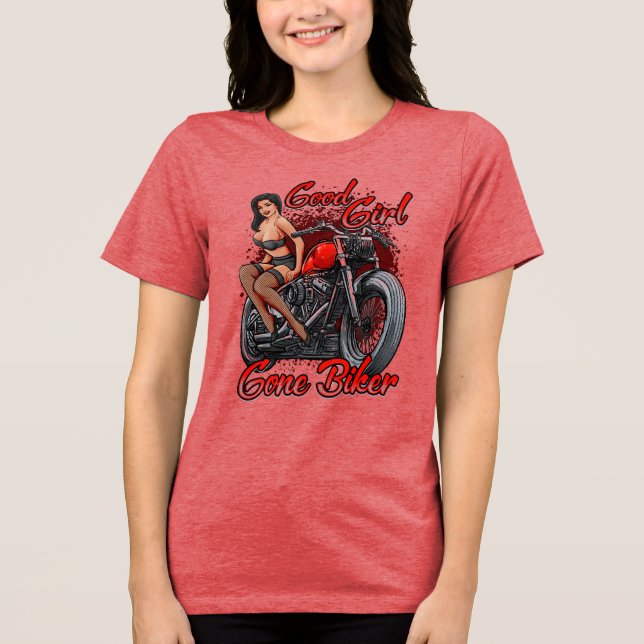 Camiseta Boa Menina Foi Biker (Frente)