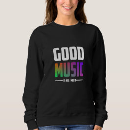 Camiseta Boa Música É Tudo Que Preciso.