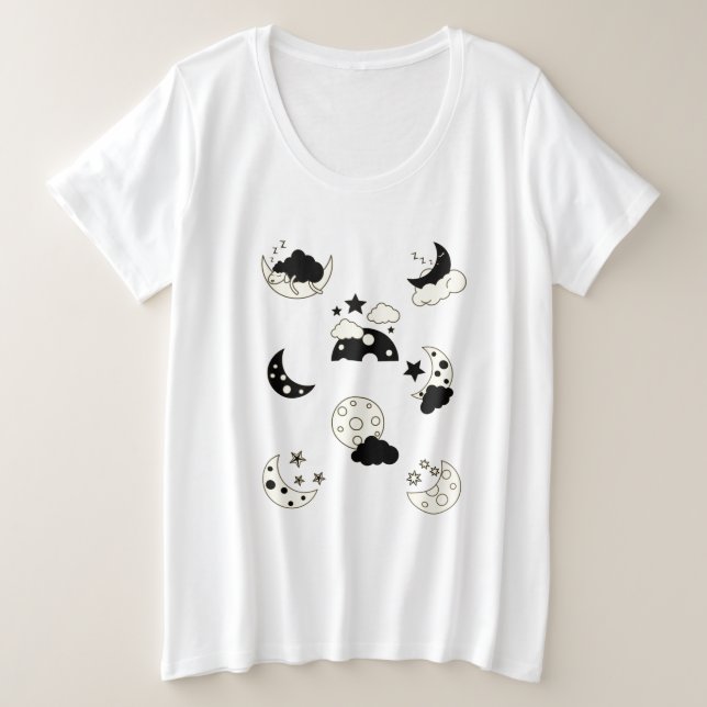 CAMISETA BOA NOITE DE SONO (Frente do Design)