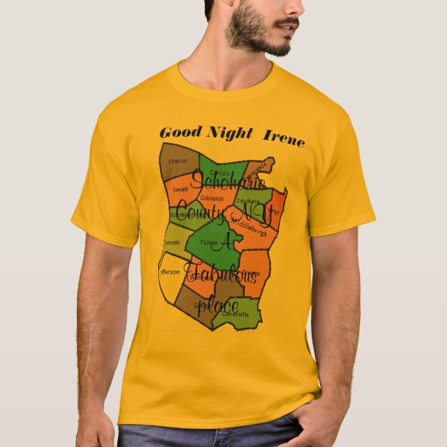 Camiseta Boa noite Irene T (Frente)