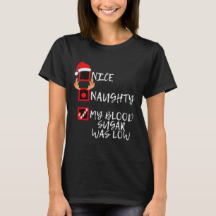 Camiseta Boa Noite Meu Açúcar No Sangue Foi Baixo, Furioso,