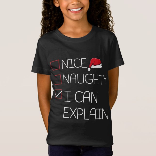 Camiseta Boa Noite Posso Explicar Feliz Natal (Frente)