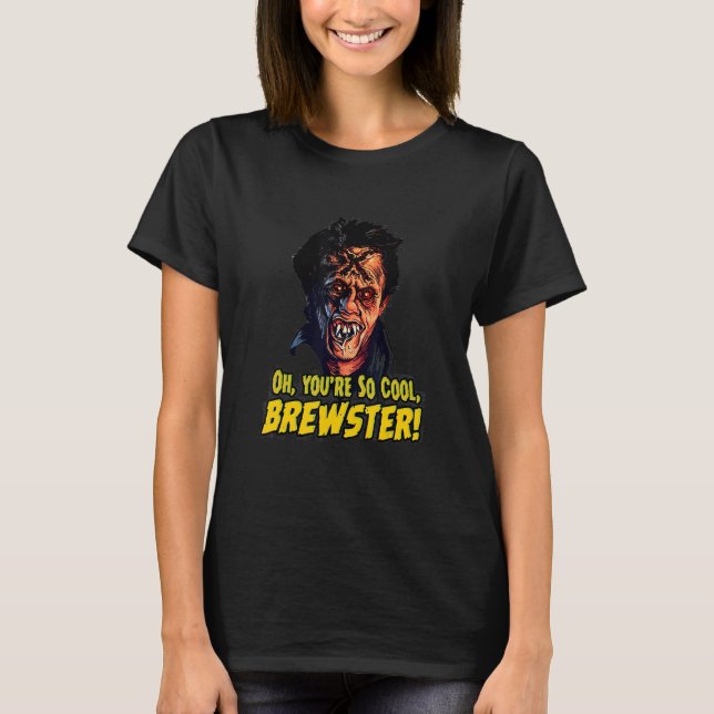 Camiseta Boa Noite Tee Oh Você é tão Legal Brewster (Frente)