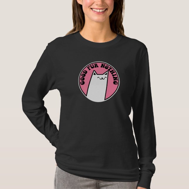 Camiseta Boa Peles Nada De Pun Cat (Frente)