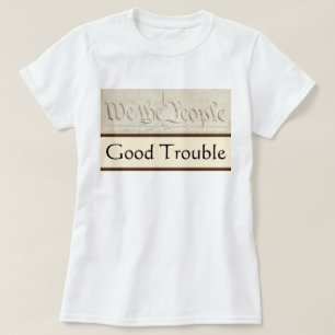 Camiseta Boa Perturbação Democracia É Um Ato John Lewis