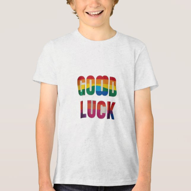 Camiseta Boa sorte (Frente)