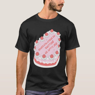 Camiseta Boa Sorte Bolo Ideia Adeus para Obrigado Colega