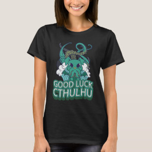 Camiseta Boa Sorte Cthulhu Bebê Cãozinho Japão Monstro Cuth