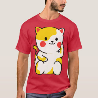 Camiseta Boa Sorte Desenho De Gato
