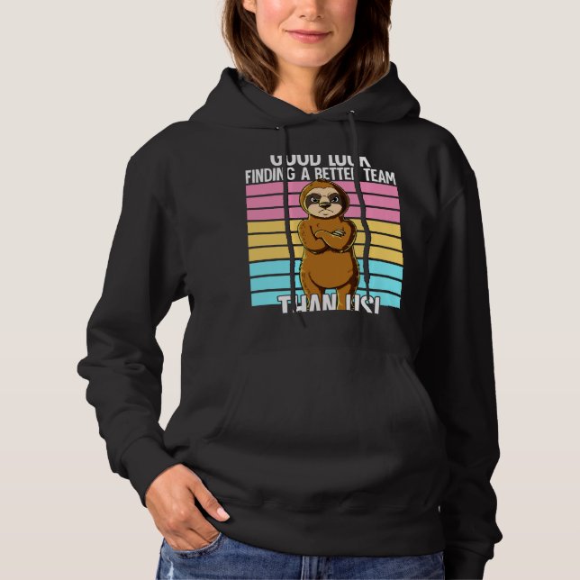 Camiseta Boa Sorte Encontrando Uma Equipe Melhor Que a Noss (Frente)
