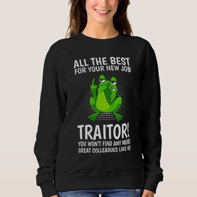Camiseta Boa Sorte Nova Colega de Trabalho Mudança de Empre (Frente)