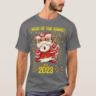 Camiseta Boa sorte Zodiac Feliz Ano Novo Chinês do Carangue