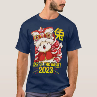 Camiseta Boa sorte Zodiac Feliz Ano Novo Chinês do Carangue