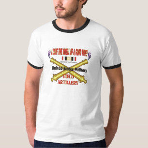 Camiseta Boa tubulação ArtilleryOIF