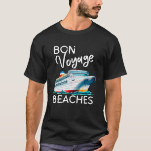 Camiseta Boa Viagem Praias Gráfico Gráfico de Navio de Cruz